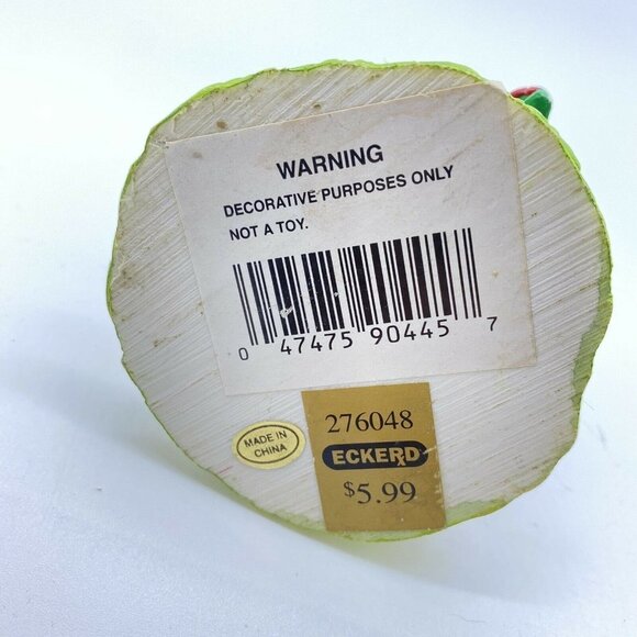 Vintage Girl Easter‎ Bunny Resin Statue Figurine Decor Dress Hat Watering Can 5” - Picture 8 of 10